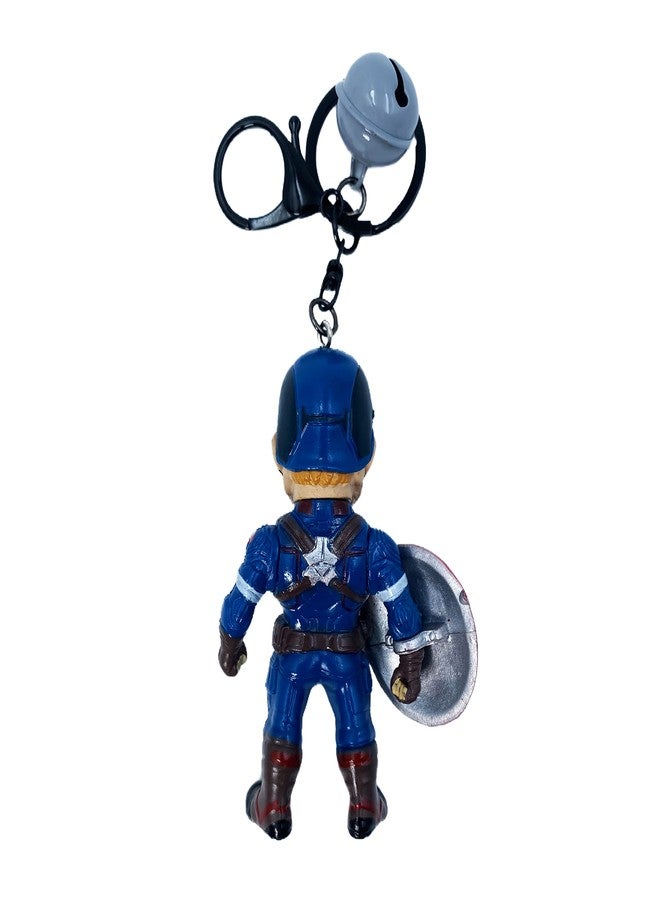 Buko Titan Hero Series Exclusive Big Action Figure for Party Decorations and Kids Collectibles Superhero Toys Keychains for Car, Bike & Backpack (Captain America) - Image 2